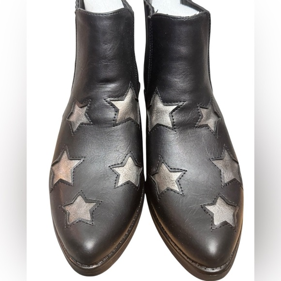 SEVEN7 Rockstar Faux Leather Booties 10 Black $69 Retail, NIB - Picture 5 of 15